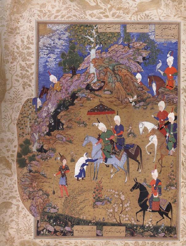 Sultan Muhammad Sultan Sanjar and the widow